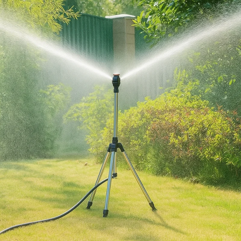 Adjustable 360° Garden Tripod Sprinkler