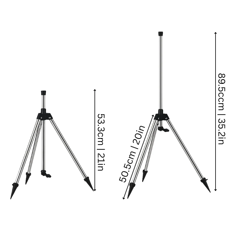 Adjustable 360° Garden Tripod Sprinkler