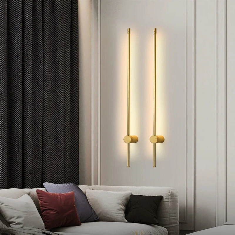 Elegant Linear LED Wall Lamp for Modern Interiors