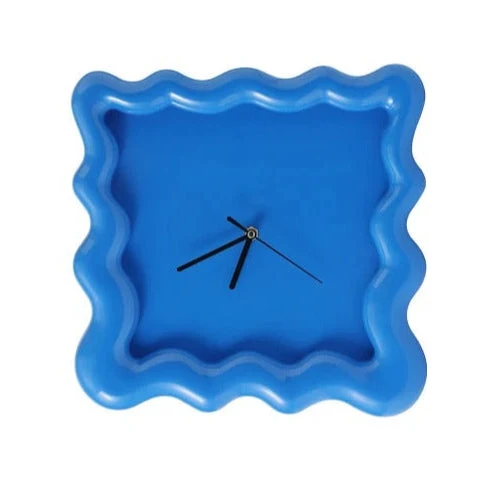 Contemporary Slim Minimalist Round Wall Clock