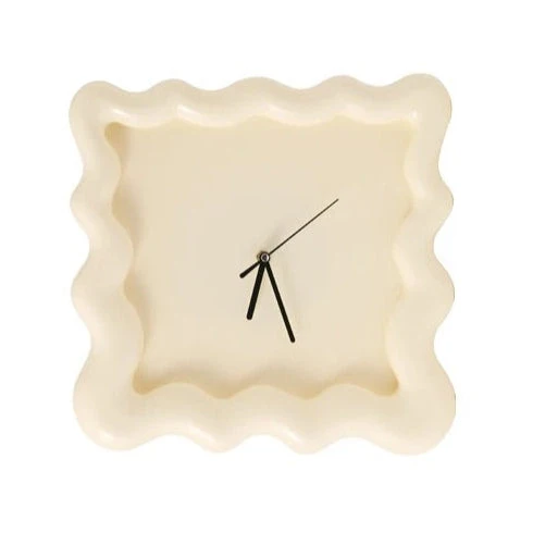 Contemporary Slim Minimalist Round Wall Clock