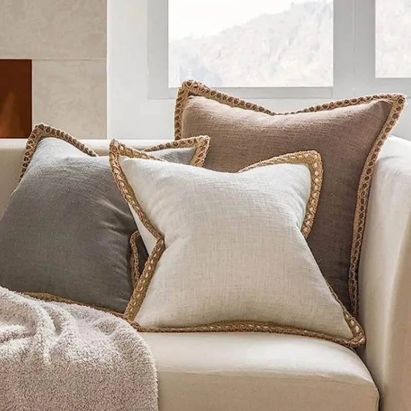 Trendy Rustic Decorative Pillowcase