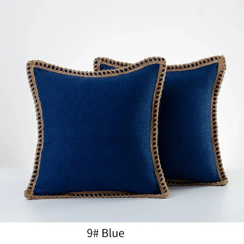 Trendy Rustic Decorative Pillowcase