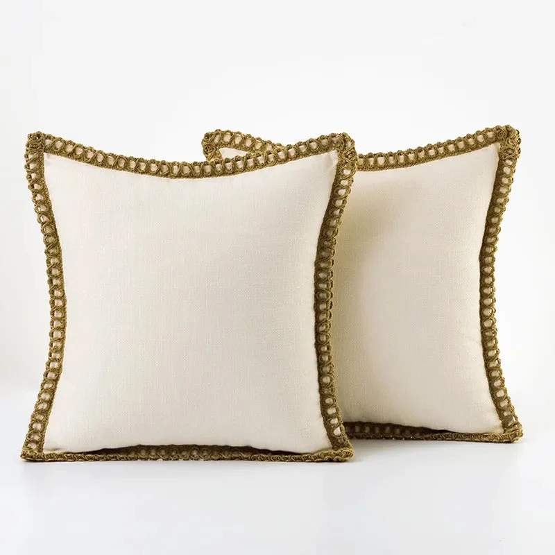 Trendy Rustic Decorative Pillowcase