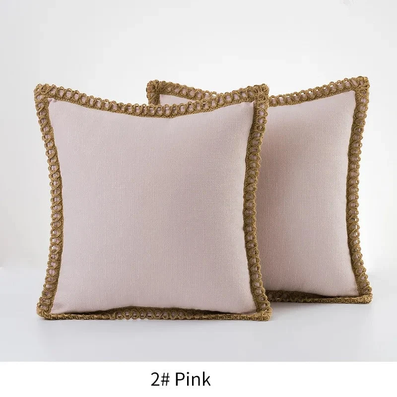 Trendy Rustic Decorative Pillowcase