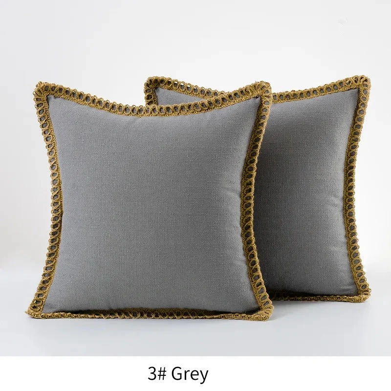 Trendy Rustic Decorative Pillowcase