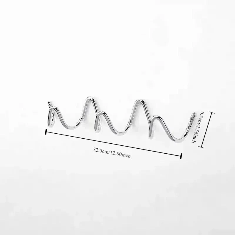 Contemporary Ocean Wave Wall Hook