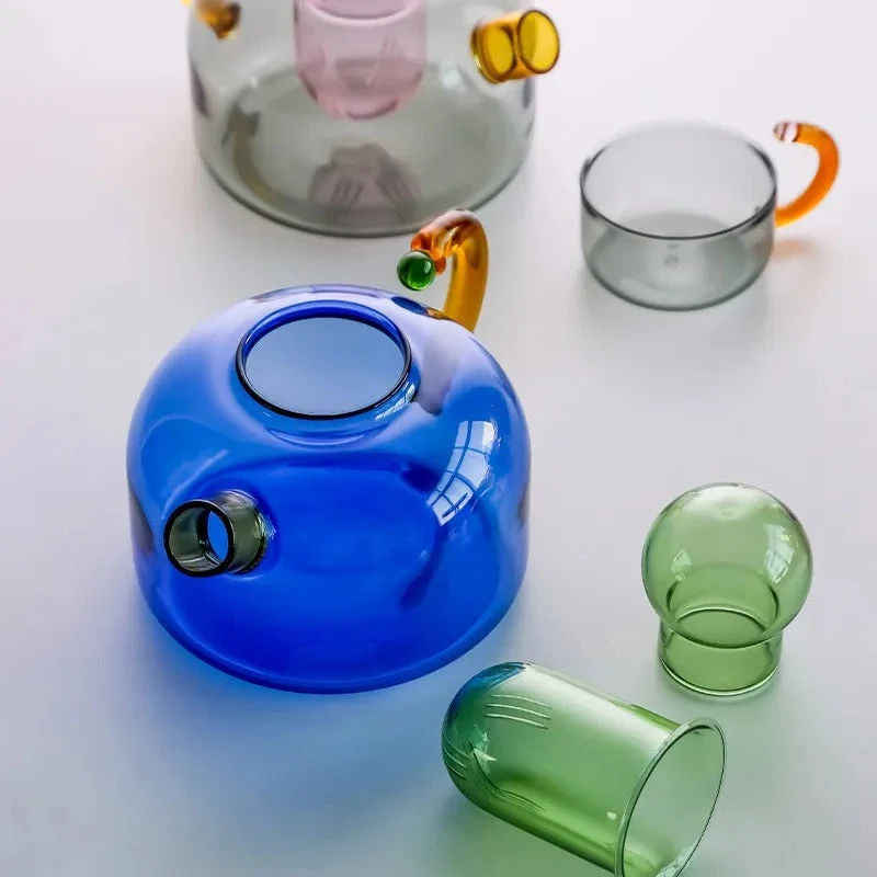 Chic Artistic Tokyo Teapot and Cup