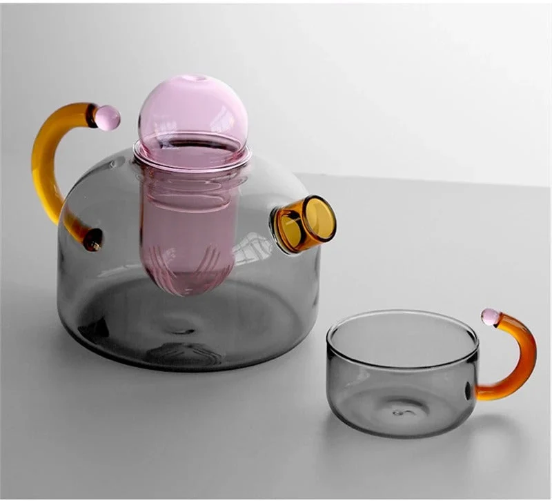 Chic Artistic Tokyo Teapot and Cup