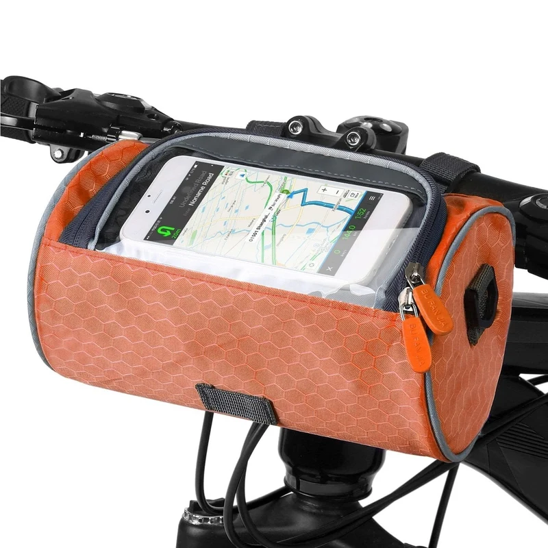 Velora – Fietstas met touchscreen telefoonhouder – Spuitwaterbestendig