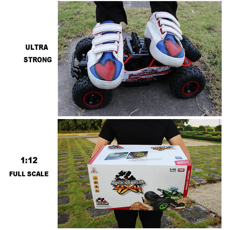 Offroad RC auto – 4WD afstandsbestuurbare monstertruck – Kinderen & volwassenen