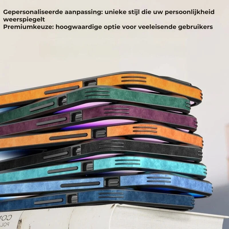 iPhone hoesje MagSafe – Magnetisch telefoonhoesje met suède-look