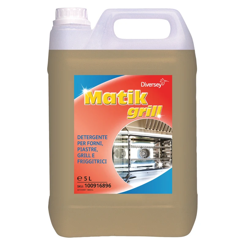 Detergente per forni Diversey Matik Grill 2x5 litri DISPONIBILE IN 7 GIORNI LAVORATIVI