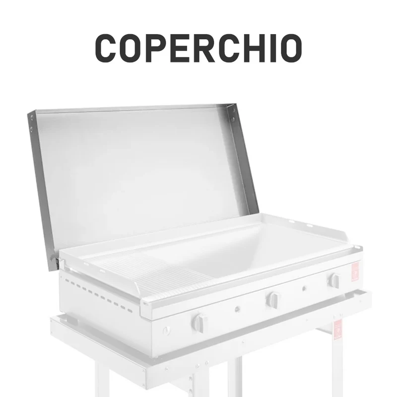 OFFERTA BARBECUE ELETTRICO A GAS CHEF 80 + COPERCHIO + KIT GPL CON TUBO PLA.NET