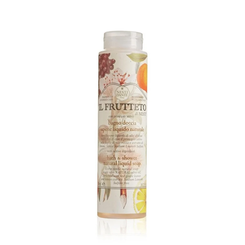 SAPONE LIQUIDO NATURALE / BAGNO DOCCIA IL FRUTTETO 300ML