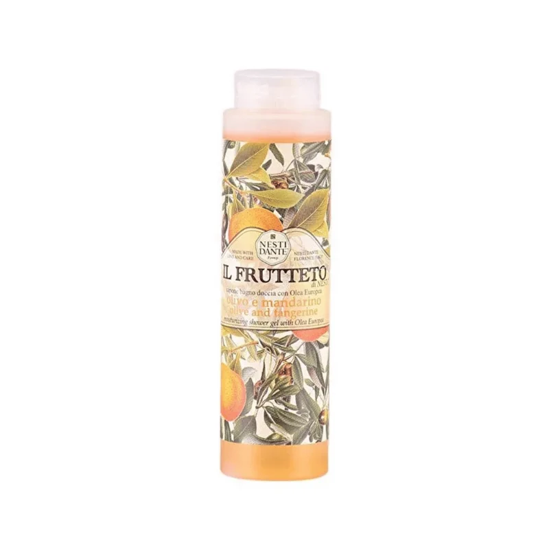 SAPONE LIQUIDO NATURALE / BAGNO DOCCIA IL FRUTTETO OLIVO E MANDARINO 300ML