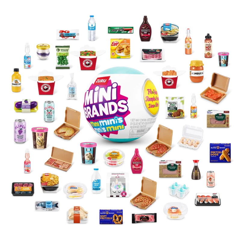 Mini Brands Fill The Fridge Capsules
