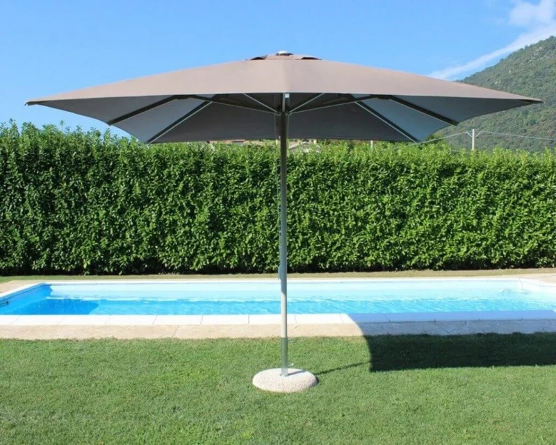 Ombrellone Brian 3x3 m con Palo Centrale in Alluminio