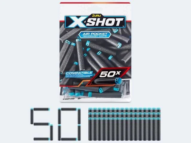 X-Shot Pack 50 Dardi