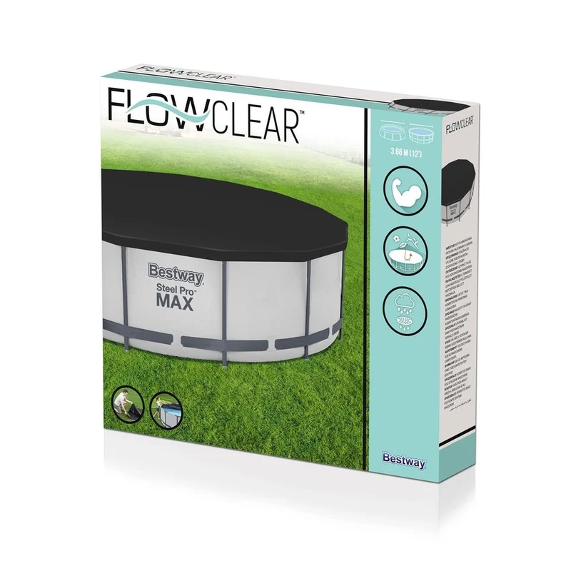Bestway Copripiscina Fast Set Steel Pro Max 366 Cm
