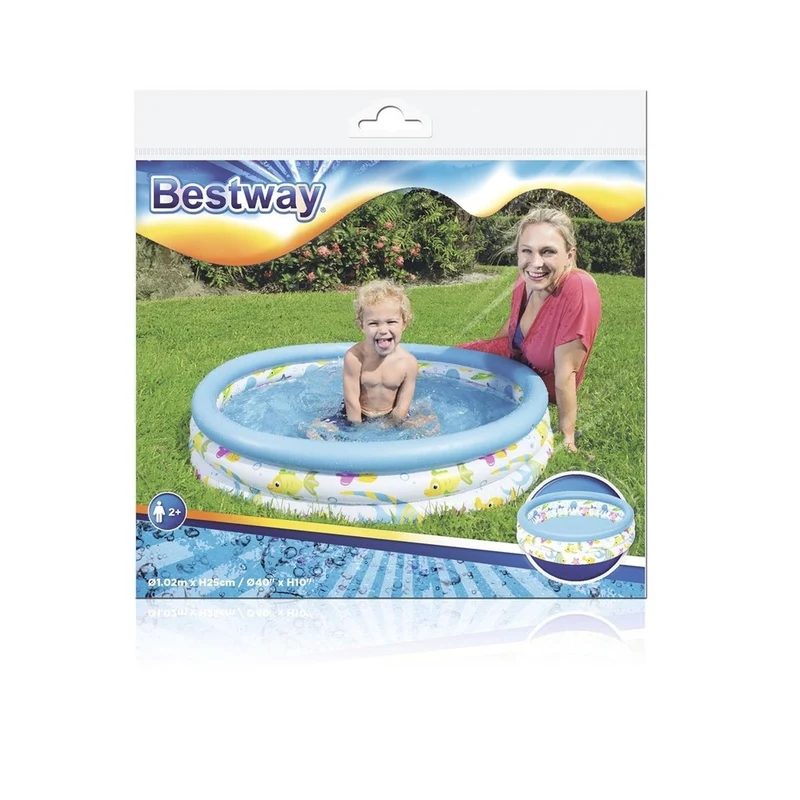 Bestway Piscina Oceano Tonda 102X25Cm