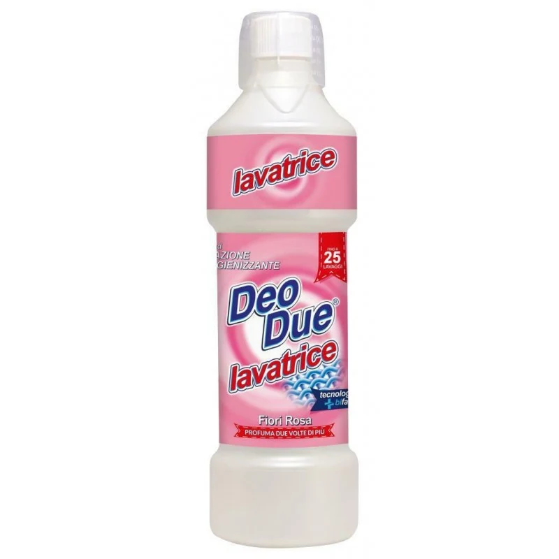 Deo Due Lavatrice Fiori Rosa