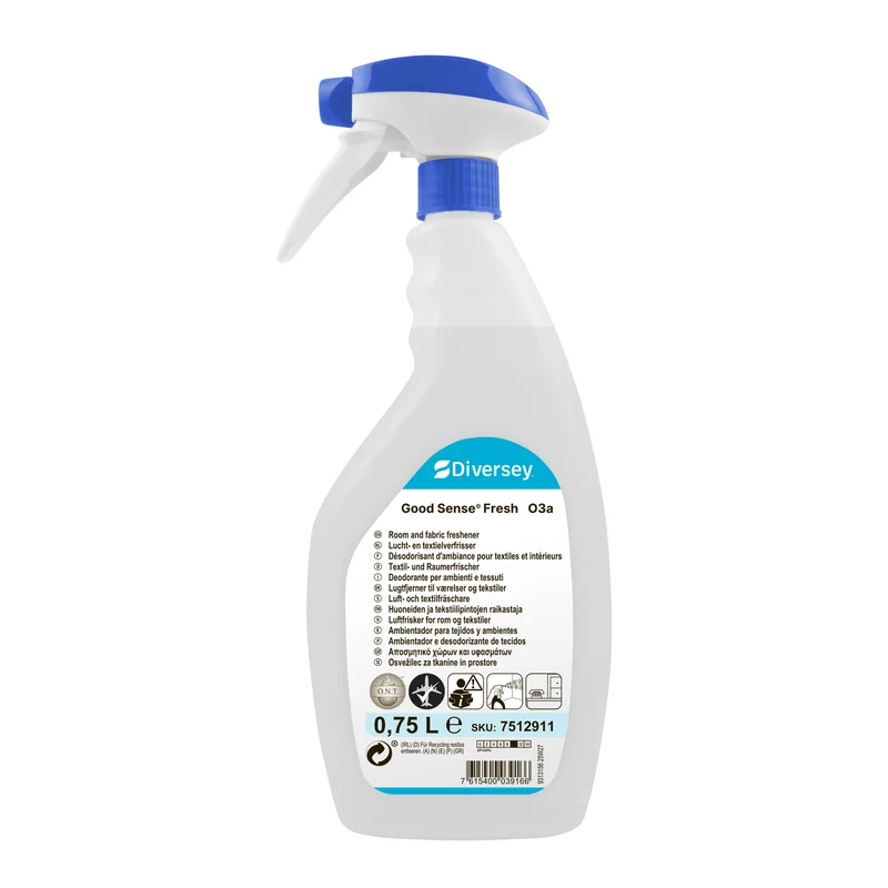 Deodorante neutralizzante di odori per tessuti Diversey Good Sense Fresh O3a 6x750 ml DISPONIBILE IN 7 GIORNI LAVORATIVI