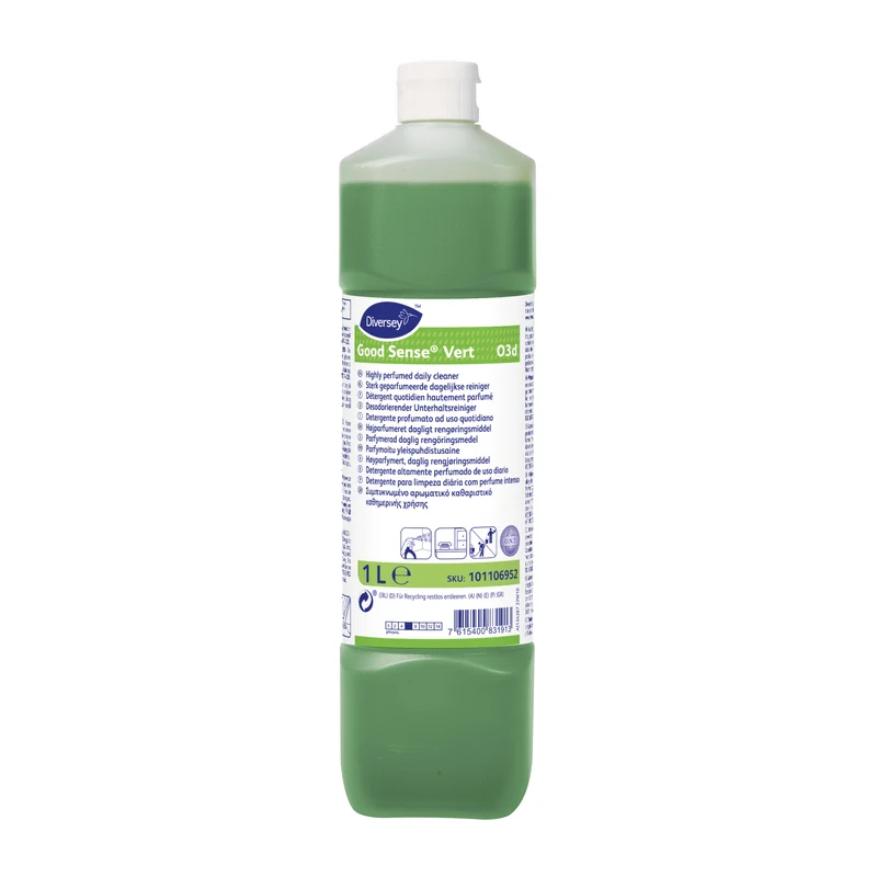 Detergente deodorante liquido Diversey Good Sense Vert O3d 1 litro DISPONIBILE IN 7 GIORNI LAVORATIVI