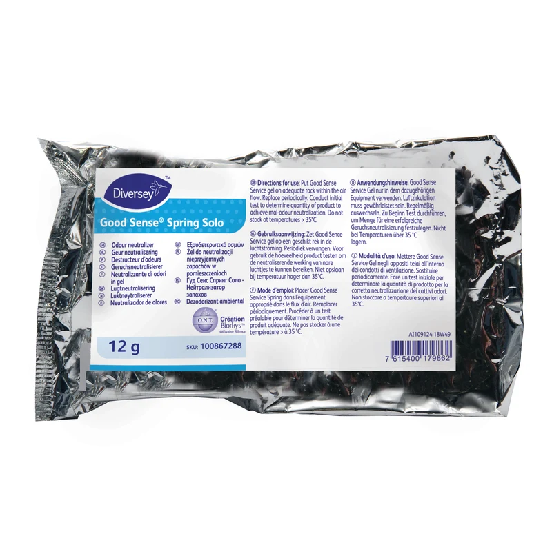 Neutralizzatore di odori in gel Diversey Good Sense Spring Solo 1 pezzo DISPONIBILE IN 7 GIORNI LAVORATIVI