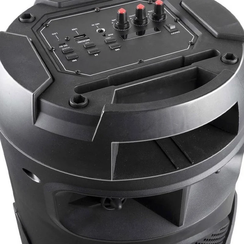 Cassa Altoparlante Speaker Bluetooth con Effetti Luce LED Portatile USB Aux MP3