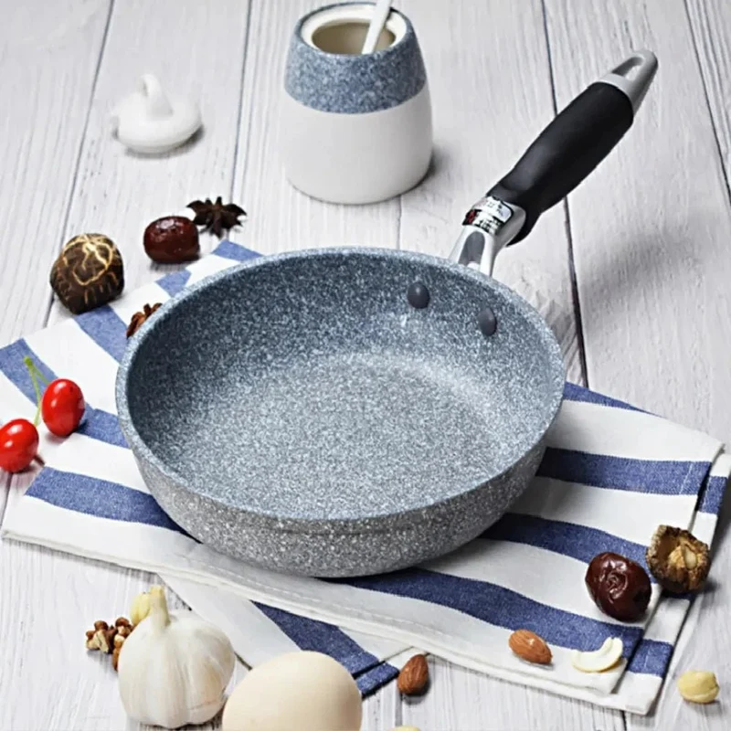 Nonstick Aluminum Stone Pan for Pancakes and Fried Eggs