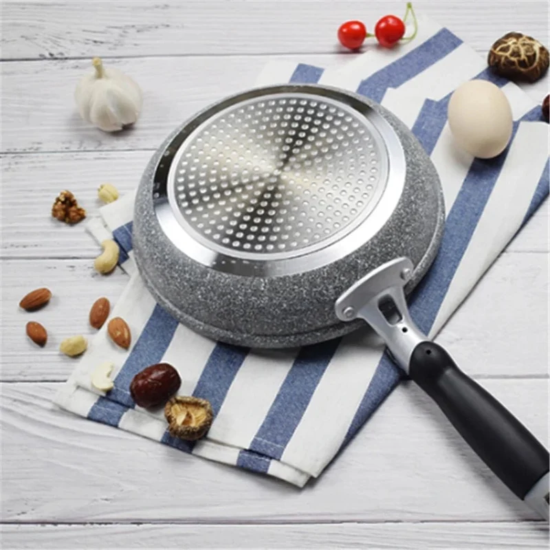 Nonstick Aluminum Stone Pan for Pancakes and Fried Eggs
