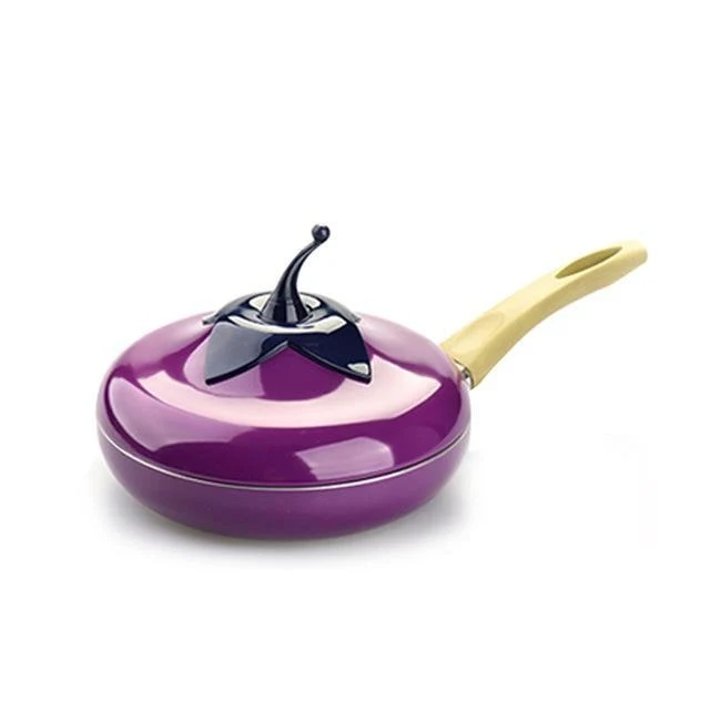 Nonstick Aluminum Pancake Pan with Lid for Pancakes and Fried Eggs
