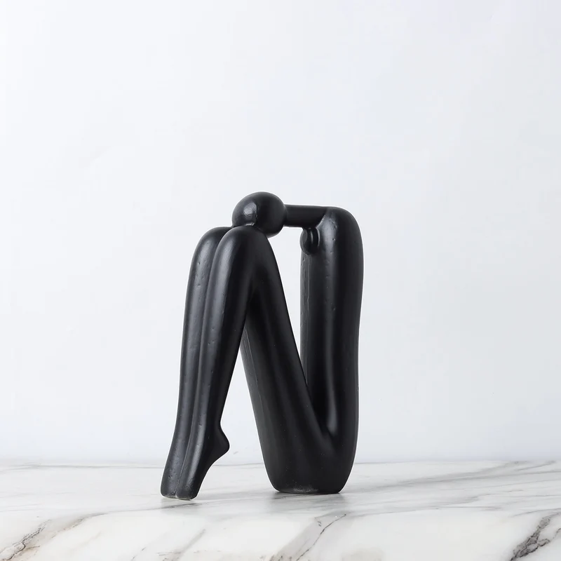 Boekensteunen sculpturaal – Zwaar porselein met antislip onderkant
