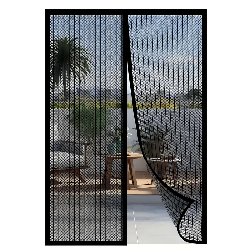 Hordeur met magneetsluiting – Sluit vanzelf en laat huisdieren door