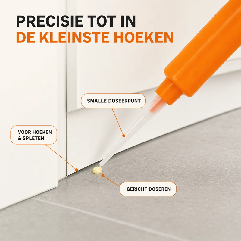 Kakkerlakken Gel 3 Stuks – Lokmiddel met Precisieapplicator voor Gerichte Bestrijding