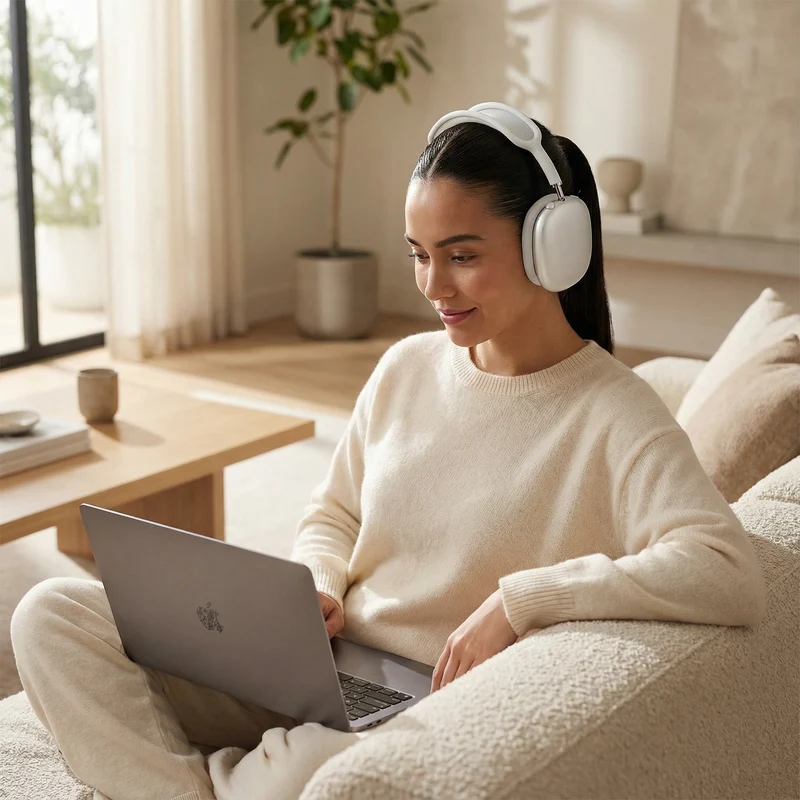 Bluetooth Koptelefoon – Draadloos, Comfortabel & Met Actieve Ruisonderdrukking
