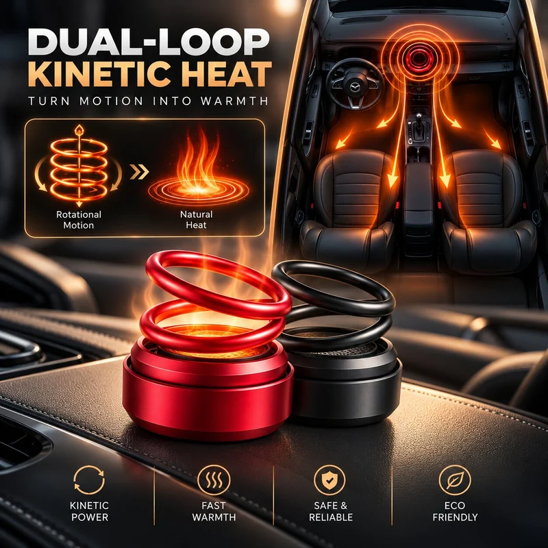 Tragbarer Heizer ohne Strom | KinetiWarm