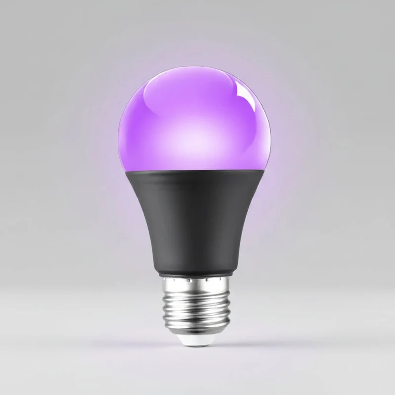 Halloween UV LED bulb E27 for black light effects, decorative