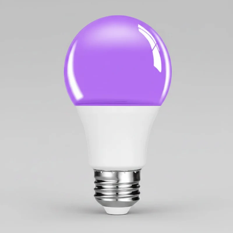 Halloween UV LED bulb E27 for black light effects, decorative