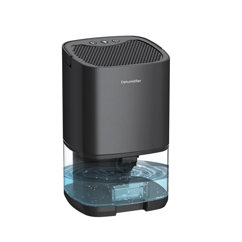Portable Mini Dehumidifier for Bathroom and Bedroom with Transparent Water Tank