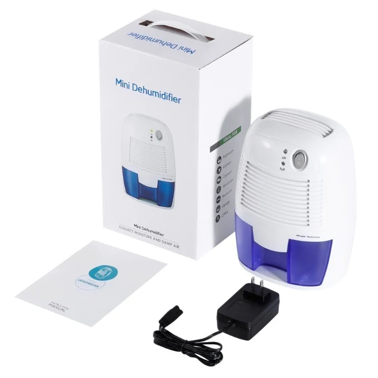 Dehumidifier for Basements with Removable Water Tank Portable Mini Compact Design