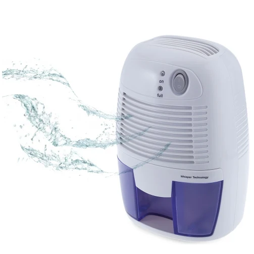 Dehumidifier for Basements with Removable Water Tank Portable Mini Compact Design