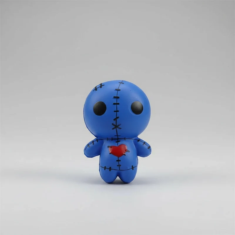 Kids' Sensory Fidget Toys Voodoo Doll Slow Rise Squishy Stress Relief with Matte Finish
