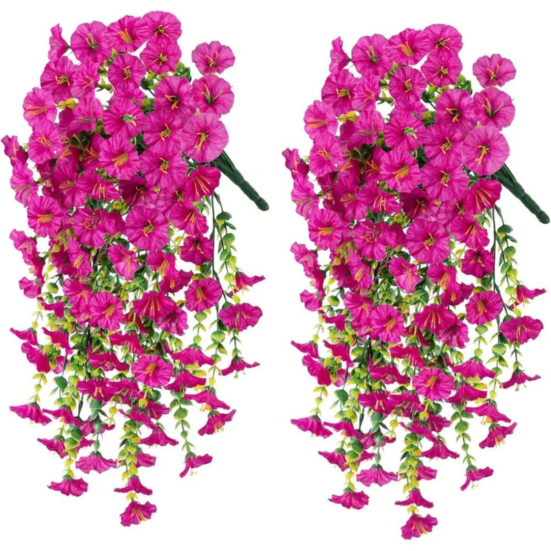 Kunstbloemen hangdecoratie – UV-bestendige klimplant voor buiten