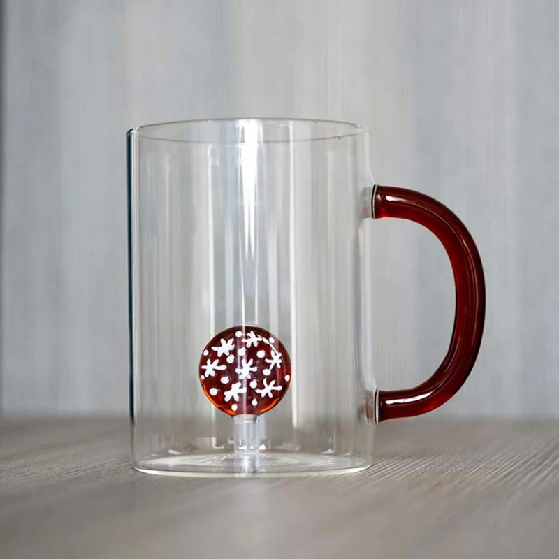 TAZZA IN VETRO BOROSILICATO 420ML BISCOTTO