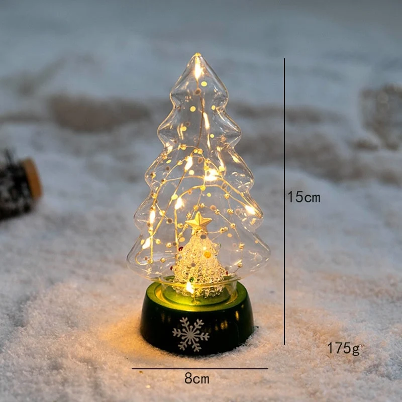 Halloween LED Christmas Tree for the Garden and Window with Battery-Powered Lights