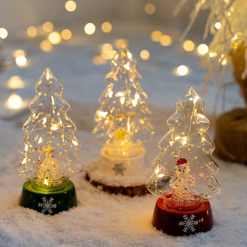 Halloween LED Christmas Tree for the Garden and Window with Battery-Powered Lights