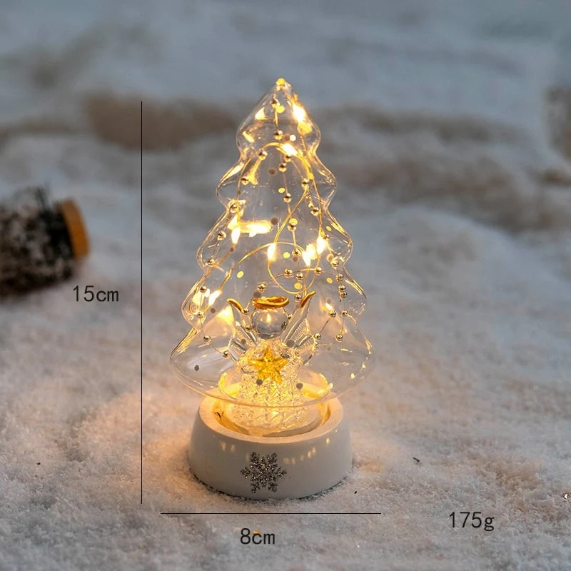 Halloween LED Christmas Tree for the Garden and Window with Battery-Powered Lights