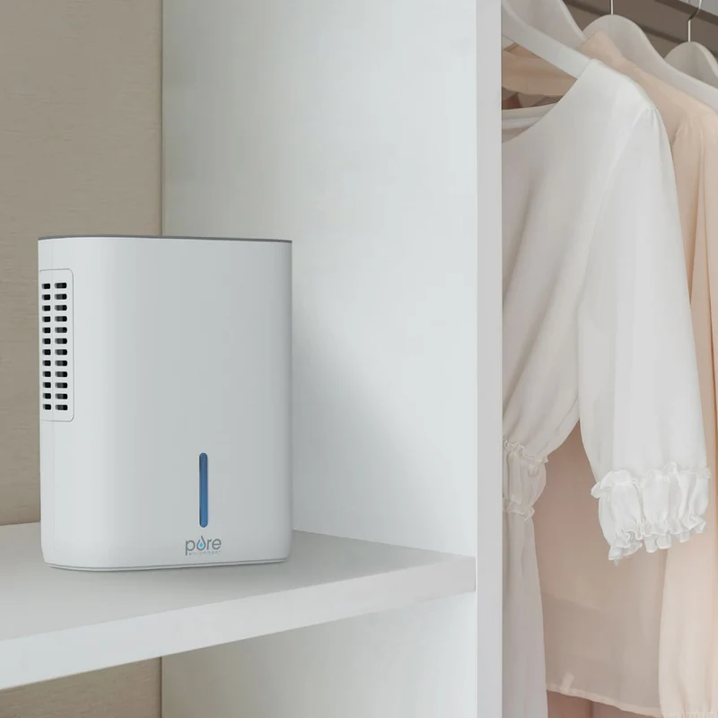 Portable Mini Dehumidifier with Removable Tank and Timer for Bathroom Bedroom